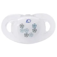 Соска ортодонтическая Bebe Confort Natural Physio Night 30001147 Унисекс/ 0 месяцев - 6 месяцев/ Силикон/ Белый