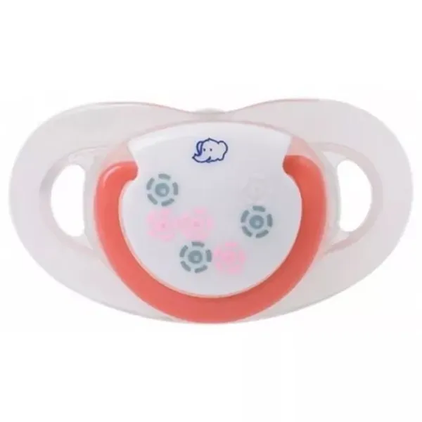 Соска ортодонтическая Bebe Confort Natural Physio Night 30001148 Для девочек/ 6 месяцев - 18 месяцев/ Силикон/ Белый photo 1