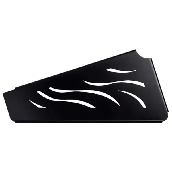 Raft pentru baie Daske Shuttle Right Oțel inoxidabil/ Black photo 1