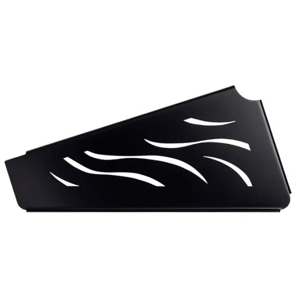 Raft pentru baie Daske Shuttle Right Oțel inoxidabil/ Black photo 1