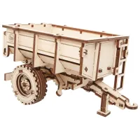 Puzzle 3D Ewa Toys Trailer for tractor 14+/ Numărul de piese: 68