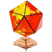 Puzzle 3D Ewa Toys Icosaedru 14+/ Numărul de piese: 97