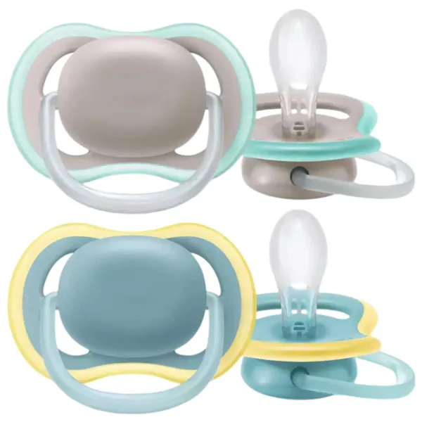 Соска круглая Philips Avent Ultra Air SCF349/ 01 Унисекс/ 18 месяцев -/ Силикон/ Разноцветный photo 1