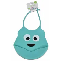 Слюнявчик Cangaroo Nugget Классическая/ Силикон/ Синий