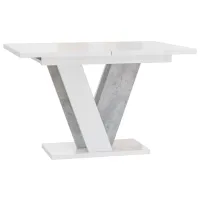 Кухонный стол раскладной Prospero Viney Меламиновая ДСП/ Белый