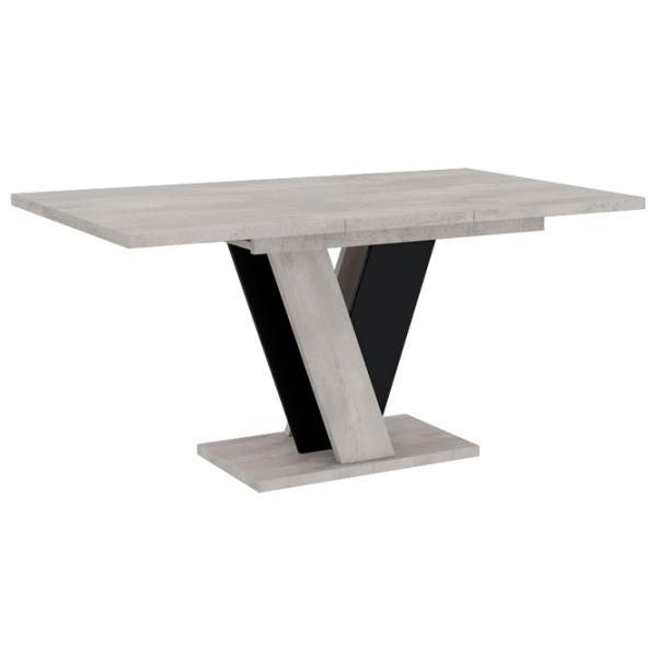 Masă de bucătărie extensibilă Prospero Viney K350 PAL melaminat/ Black photo 1