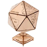 Puzzle 3D Ewa Toys Icosaedru 14+/ Numărul de piese: 97