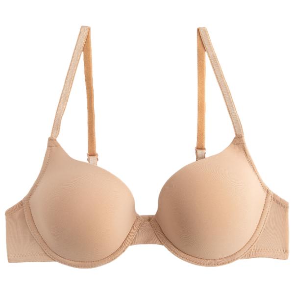 Sutien pentru femei Koton 4SLK10003MK 75B/ Nude/ Pe curelușe photo 1