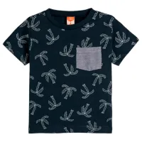 Tricou pentru băieți Koton 4SMB10176TK 86/ Navy