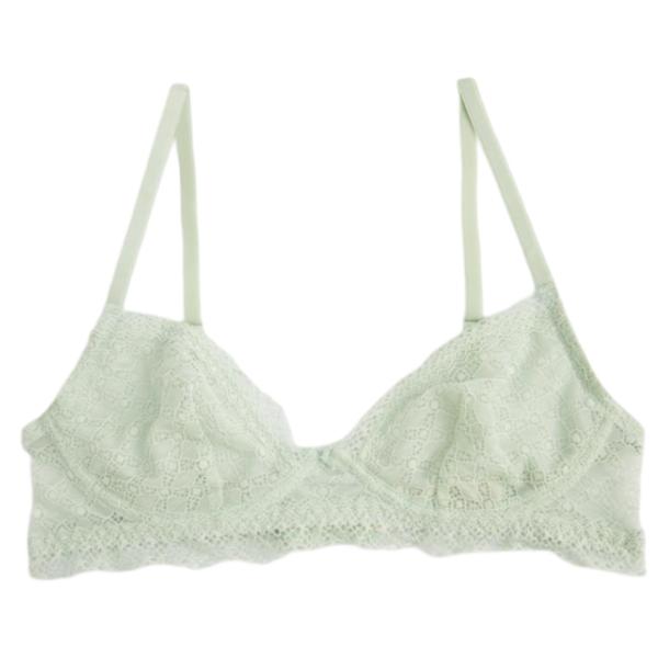 Sutien pentru femei Koton 4SLK10039MK 75C/ Green/ Pe curelușe photo 1