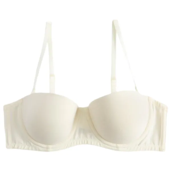 Sutien pentru femei Koton 4SLK10001MK 75B/ Ecru/ Pe curelușe photo 1