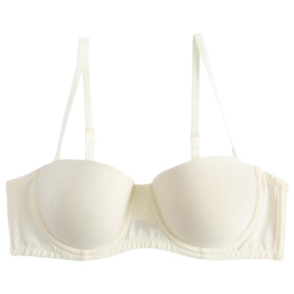 Sutien pentru femei Koton 4SLK10001MK 75B/ Ecru/ Pe curelușe photo 1