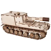 Puzzle 3D Ewa Toys Tanc SAU-212 14+/ Numărul de piese: 684