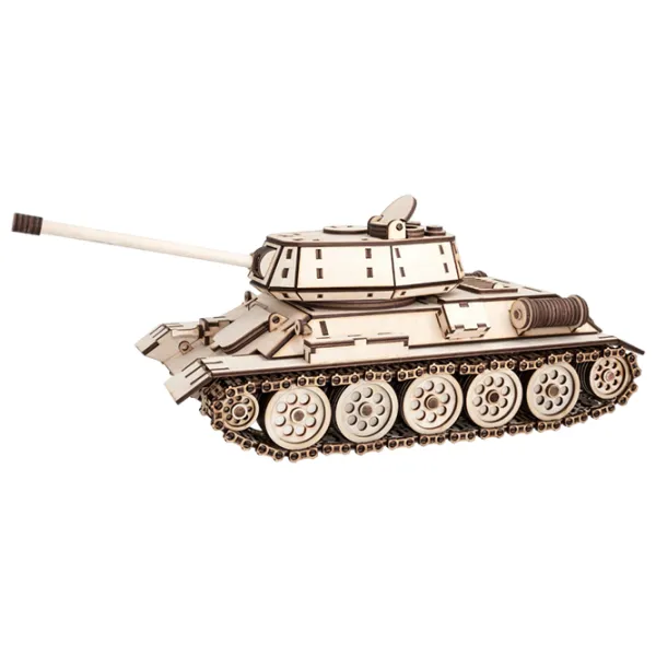 Puzzle 3D Ewa Toys Tanc T-34 14+/ Numărul de piese: 600 photo 1
