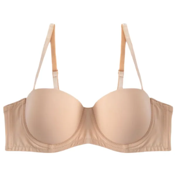 Sutien pentru femei Koton 4SLK10001MK 75C/ Nude/ Pe curelușe photo 1