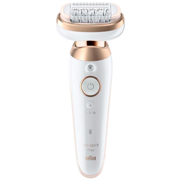 Эпилятор Braun SES 9011 Сухая/ Влажная/ Золотой Белый photo 1