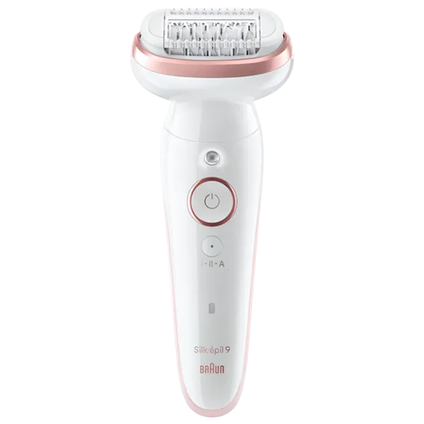 Эпилятор Braun SES 9000 Сухая/ Влажная/ Розовый Белый photo 1