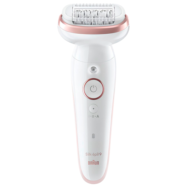 Эпилятор Braun SES 9000 Сухая/ Влажная/ Розовый Белый photo 1