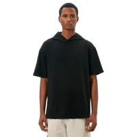Tricou pentru bărbați Koton 4SAM10245HK 4% viscoza/ Black