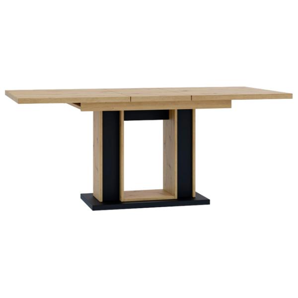 Masă de bucătărie extensibilă Prospero Forest Artisan Oak/Black PAL melaminat/ Black photo 1 Masă de bucătărie extensibilă Prospero Forest Artisan Oak/Black PAL melaminat/ Black photo 1