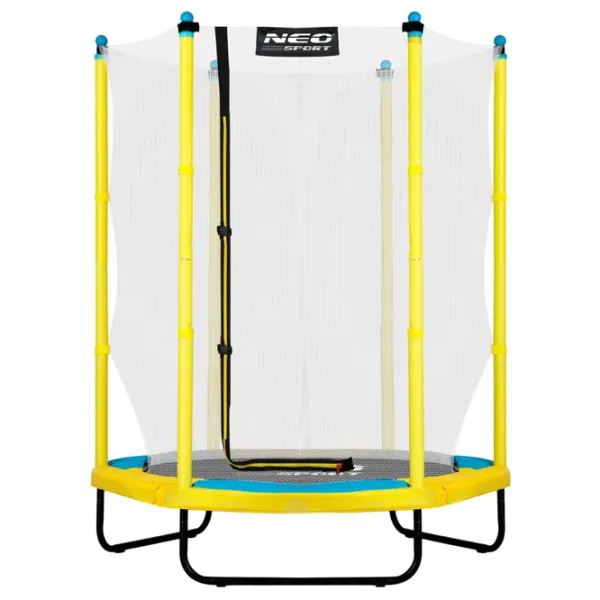 Батут Neo Sport NS-04W240F 5719118 Желтый/ Диаметр - 140 см photo 1
