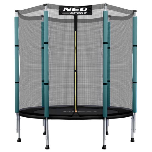 Батут Neo Sport NS-04Z230F 5655244 Green/ Диаметр - 140 см photo 1 Батут Neo Sport NS-04Z230F 5655244 Green/ Диаметр - 140 см photo 1