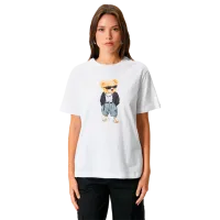 Tricou pentru femei Koton 4SAK50374EK 100% bumbac/ White