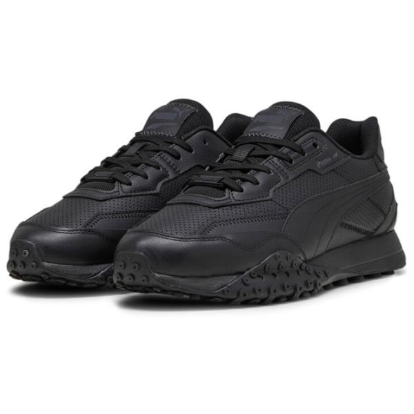 Adidași pentru bărbați Puma Blacktop Rider Leather 47/ Black photo 1