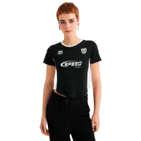 Tricou pentru femei Koton 4SAL10664IK 100% bumbac/ Black