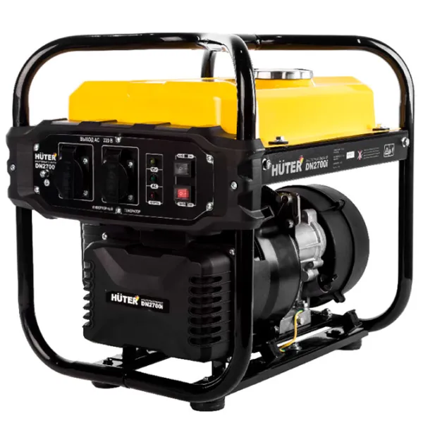 Генератор Huter DN2700i 220 В Бензин/ 2.2 кВт photo 1