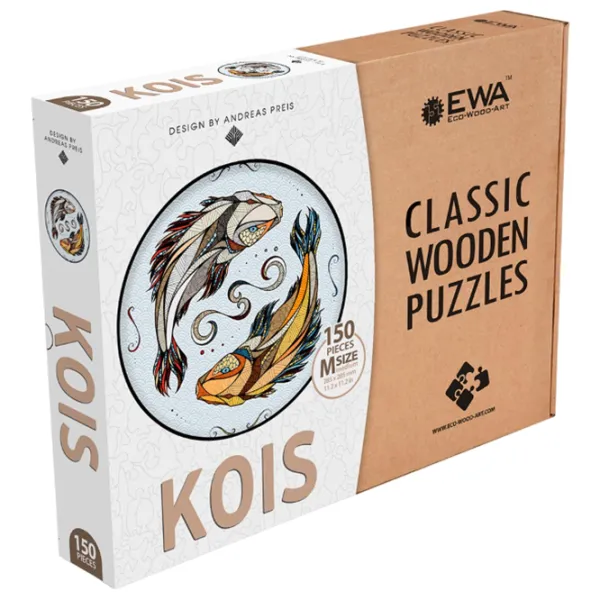Puzzle 2D Ewa Toys Koi M 14+/ Numărul de piese: 150 photo 1