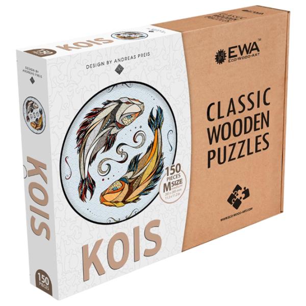 Puzzle 2D Ewa Toys Koi M 14+/ Numărul de piese: 150 photo 1