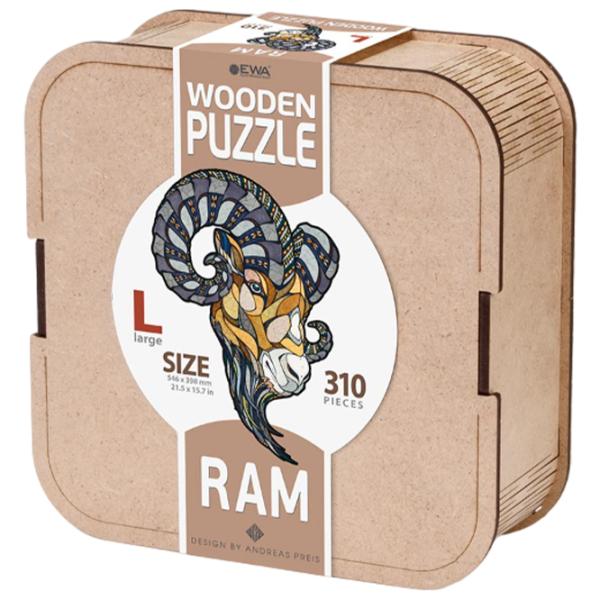 Puzzle 2D Ewa Toys Ram L 14+/ Numărul de piese: 310 photo 1 Puzzle 2D Ewa Toys Ram L 14+/ Numărul de piese: 310 photo 1