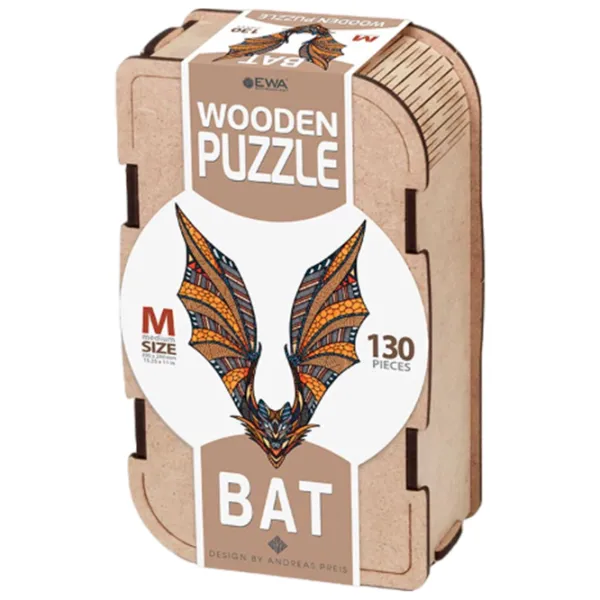 Puzzle 2D Ewa Toys Bat M 14+/ Numărul de piese: 130 photo 1 Puzzle 2D Ewa Toys Bat M 14+/ Numărul de piese: 130 photo 1