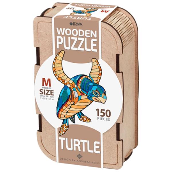 Puzzle 2D Ewa Toys Turtle M 14+/ Numărul de piese: 150 photo 1 Puzzle 2D Ewa Toys Turtle M 14+/ Numărul de piese: 150 photo 1
