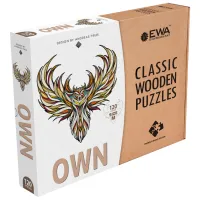 Puzzle 2D Ewa Toys Owl M 14+/ Numărul de piese: 120