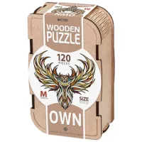 Puzzle 2D Ewa Toys Owl M 14+/ Numărul de piese: 120