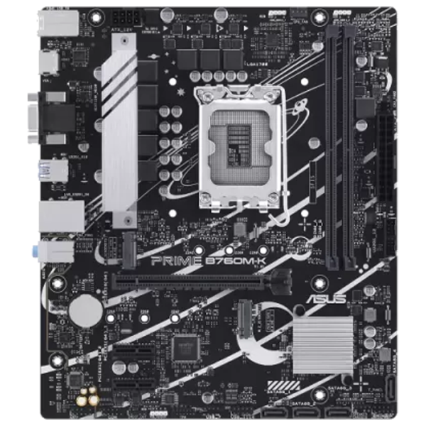 Placă de bază Asus PRIME B760M-K mATX/ Intel B760 photo 1