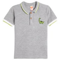 Tricou pentru băieți Koton 4SMB10066TK 98/ Gray