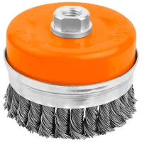 Проволочная чашечная щётка Wokin 770204 100 мм