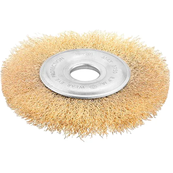 Perie disc din sârmă ondulată Wokin 770505 125 mm photo 1