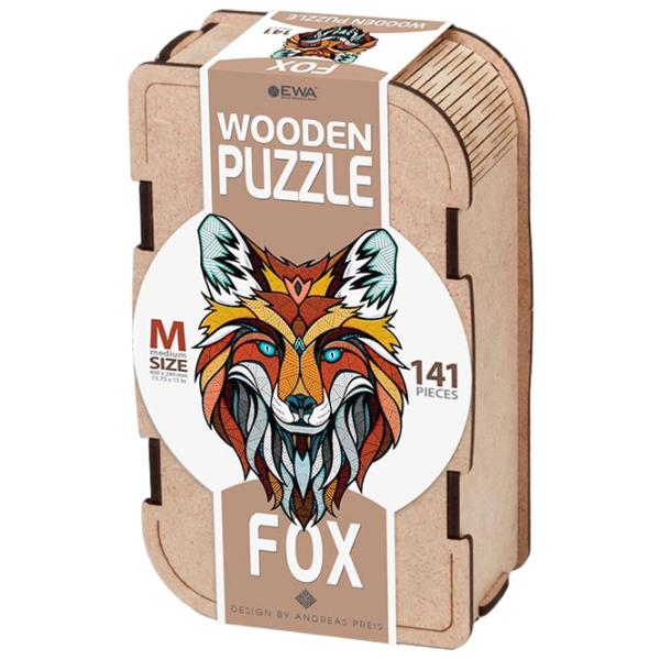 Puzzle 2D Ewa Toys Fox M 14+/ Numărul de piese: 141 photo 1 Puzzle 2D Ewa Toys Fox M 14+/ Numărul de piese: 141 photo 1