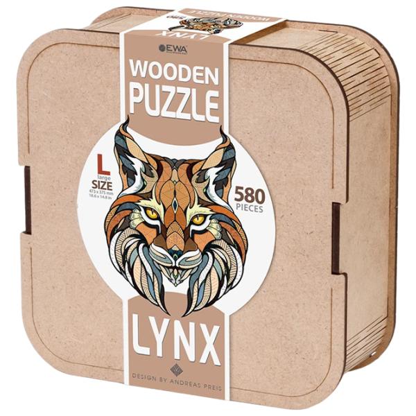 Puzzle 2D Ewa Toys Lynx L 14+/ Numărul de piese: 580 photo 1 Puzzle 2D Ewa Toys Lynx L 14+/ Numărul de piese: 580 photo 1