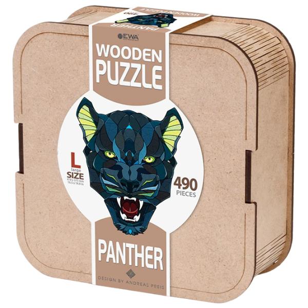Puzzle 2D Ewa Toys Panther L 14+/ Numărul de piese: 490 photo 1 Puzzle 2D Ewa Toys Panther L 14+/ Numărul de piese: 490 photo 1