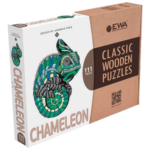 Puzzle 2D Ewa Toys Chameleon M 14+/ Numărul de piese: 111 photo 1 Puzzle 2D Ewa Toys Chameleon M 14+/ Numărul de piese: 111 photo 1