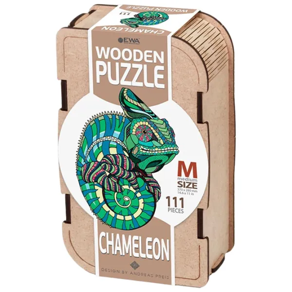 Puzzle 2D Ewa Toys Chameleon M 14+/ Numărul de piese: 111 photo 1 Puzzle 2D Ewa Toys Chameleon M 14+/ Numărul de piese: 111 photo 1