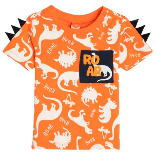 Tricou pentru băieți Koton 4SMB10029TK 98/ Orange photo 1