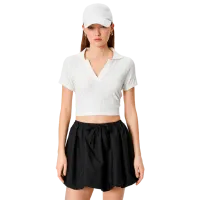 Tricou pentru femei Koton 4SAL10849IK 33% bumbac/ White