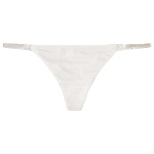 Chiloți pentru femei Koton 4SLK30096MK XL/ White/ Tanga photo 1