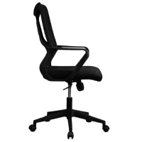 Офисное кресло DecoPrim F-20141 A Акриловая сетка/ Black Черный photo 3